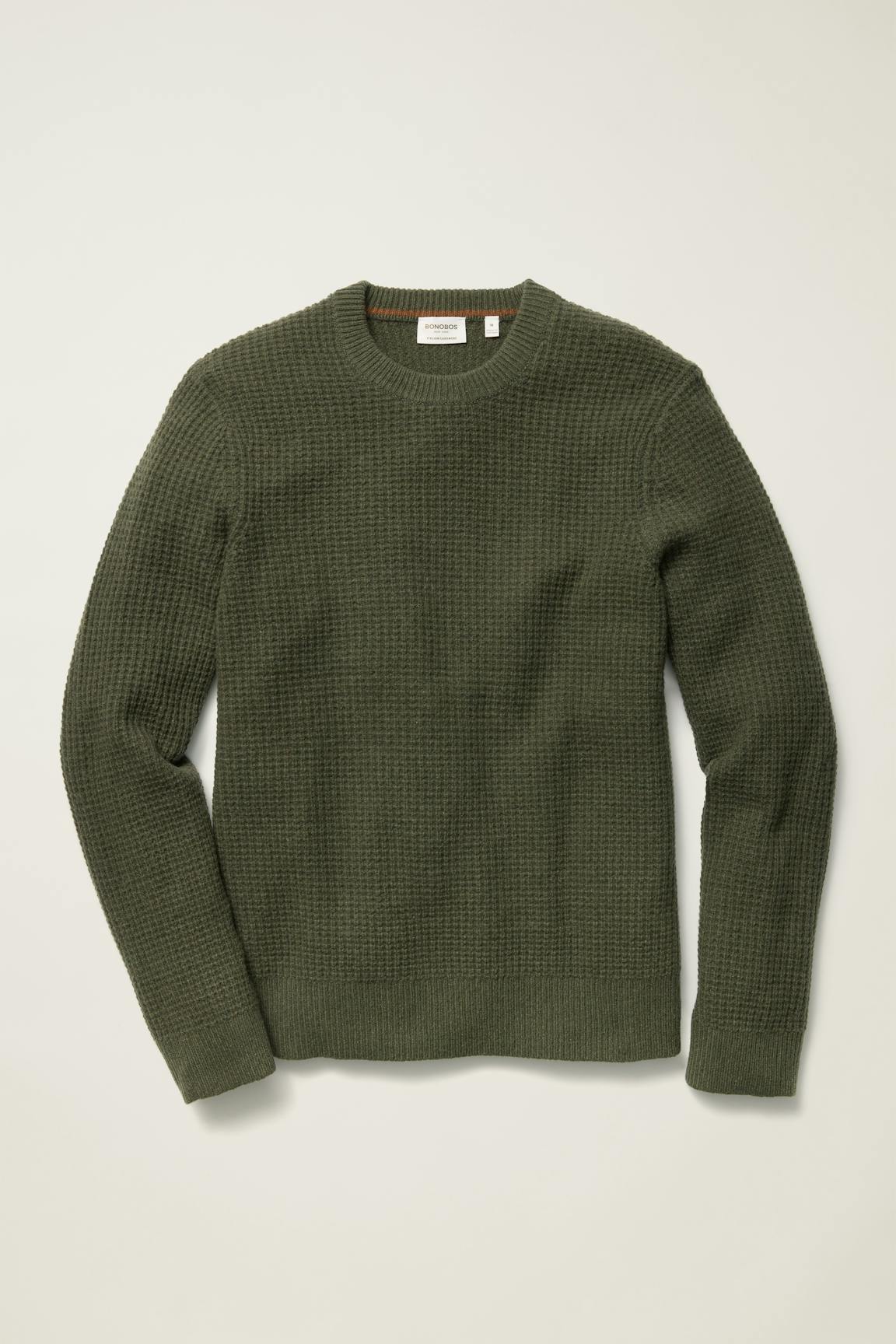 Italian Cashmere Crew Neck Sweater Bonobos Smart Buy