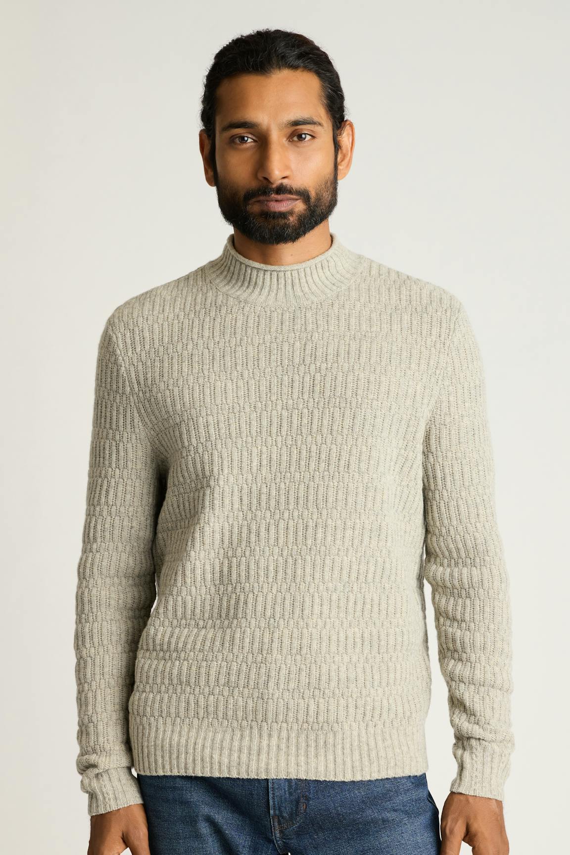 Merino Blend Mock Neck Sweater Bonobos Premium