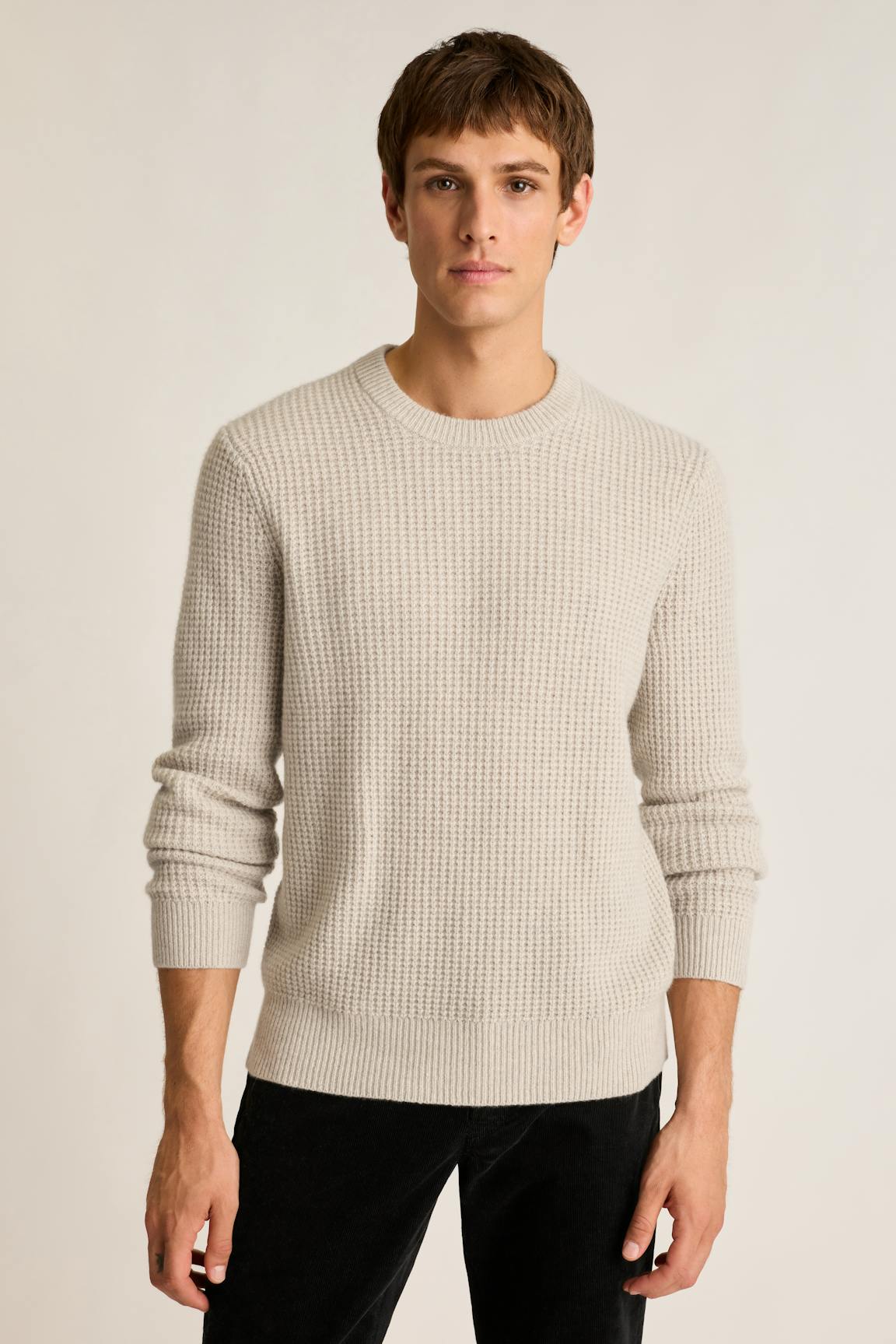 Italian Cashmere Crew Neck Sweater Bonobos Premium