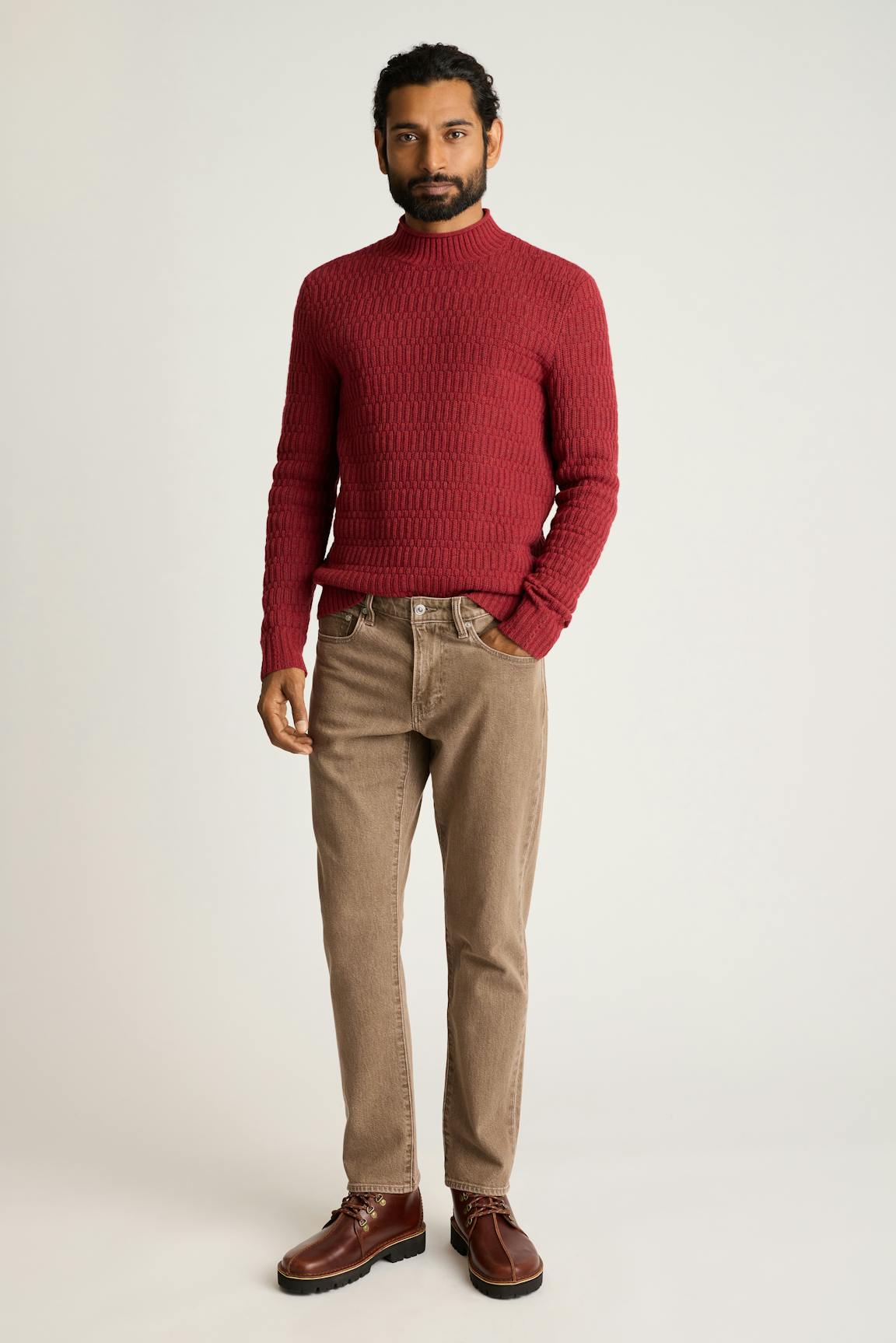 Merino Blend Mock Neck Sweater Bonobos Trending