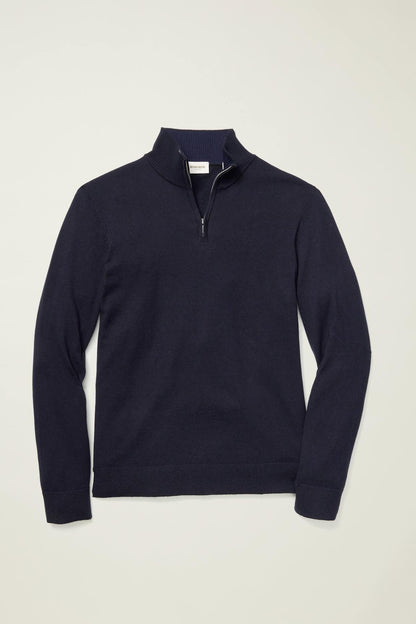 Washable Cotton Cashmere Quarter Zip Bonobos Top Pick