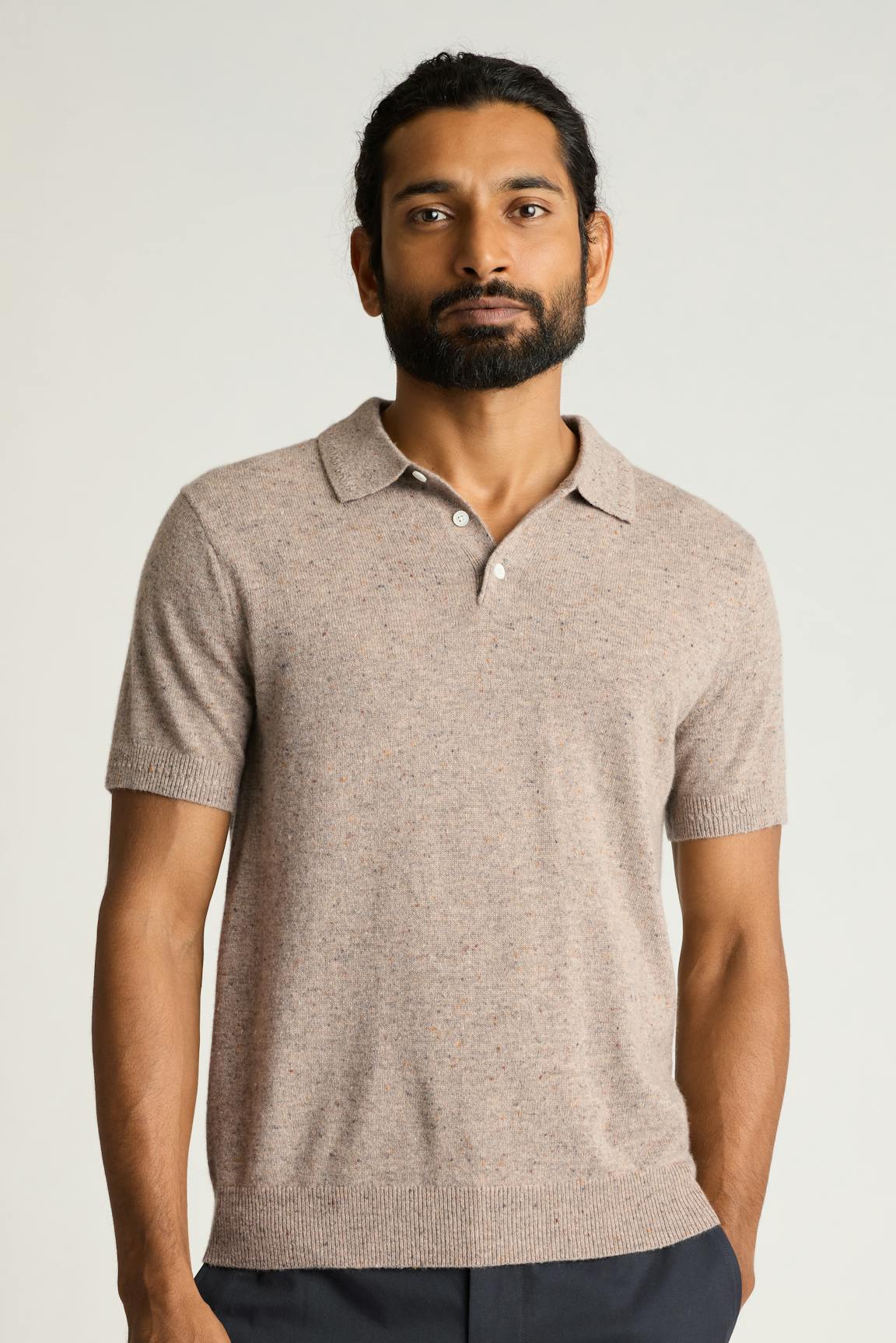 Cashmere Sweater Polo Bonobos Premium