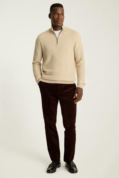 Washable Cotton Cashmere Quarter Zip Bonobos New