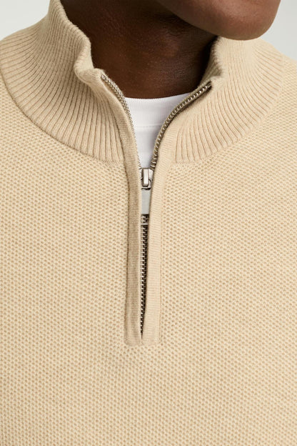 Washable Cotton Cashmere Quarter Zip Bonobos New