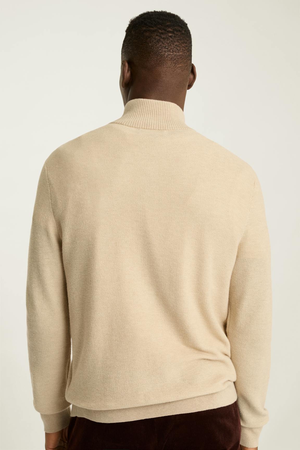 Washable Cotton Cashmere Quarter Zip Bonobos New