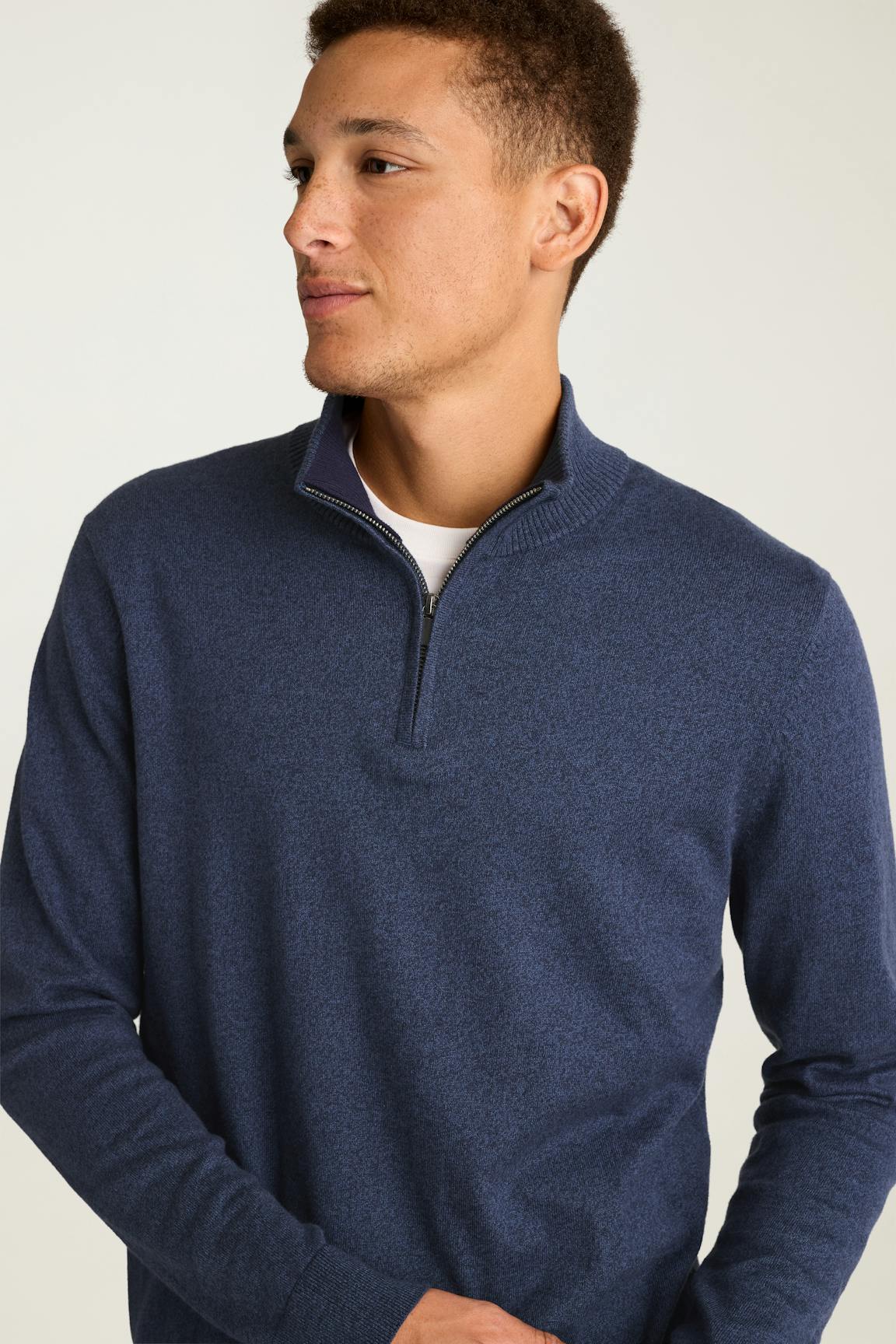 Washable Cotton Cashmere Quarter Zip Bonobos Featured