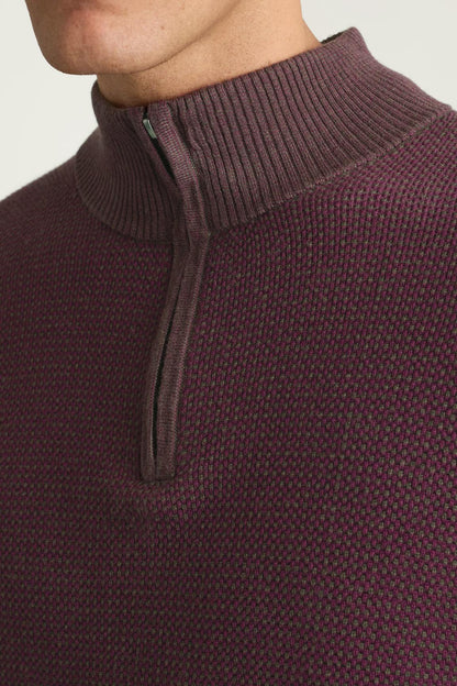 Washable Cotton Cashmere Quarter Zip Bonobos Popular