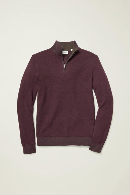 Washable Cotton Cashmere Quarter Zip Bonobos Popular