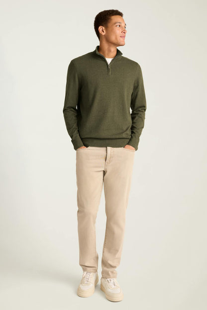 Washable Cotton Cashmere Quarter Zip Bonobos Best Seller