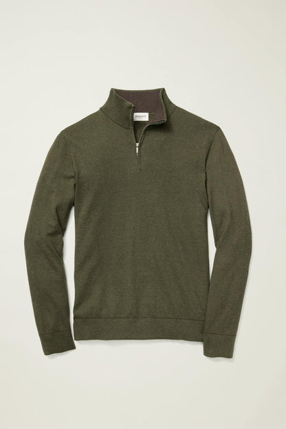 Washable Cotton Cashmere Quarter Zip Bonobos Best Seller