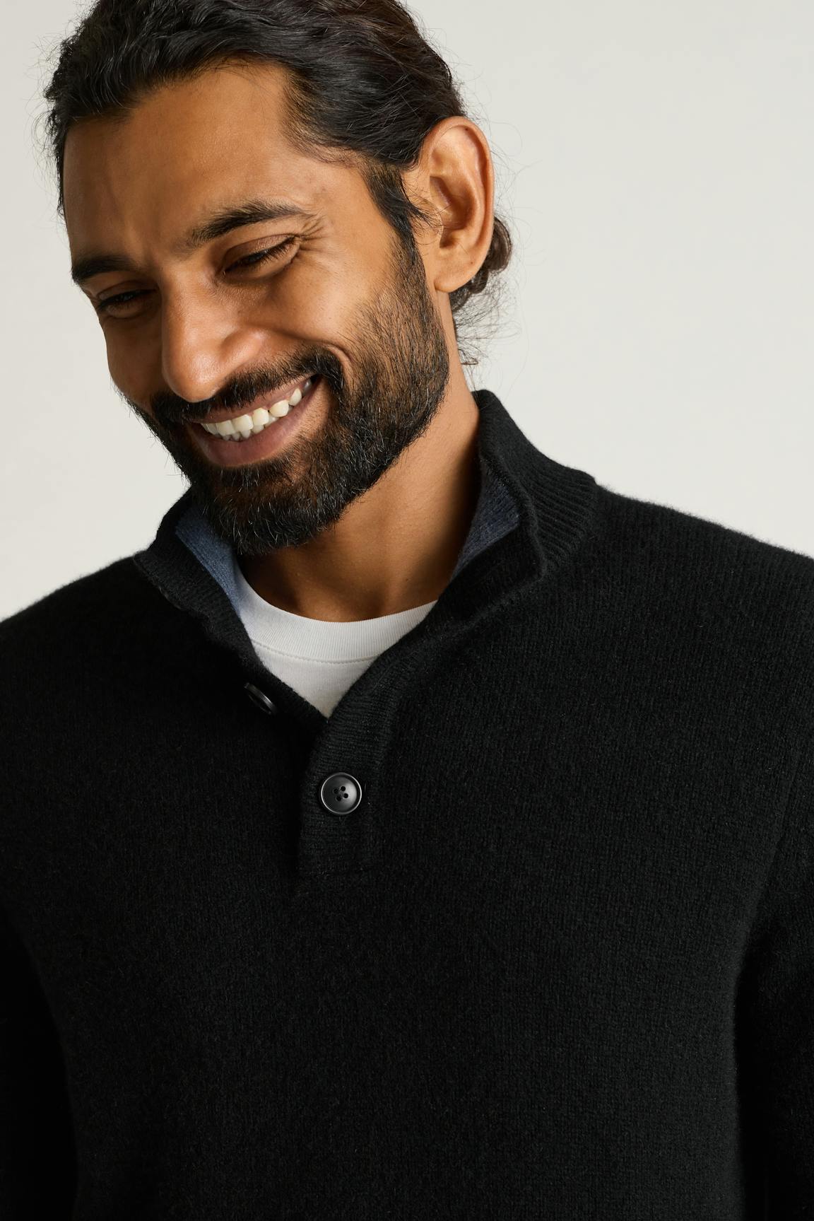 Italian Cashmere Mock Neck Sweater Bonobos Top Pick