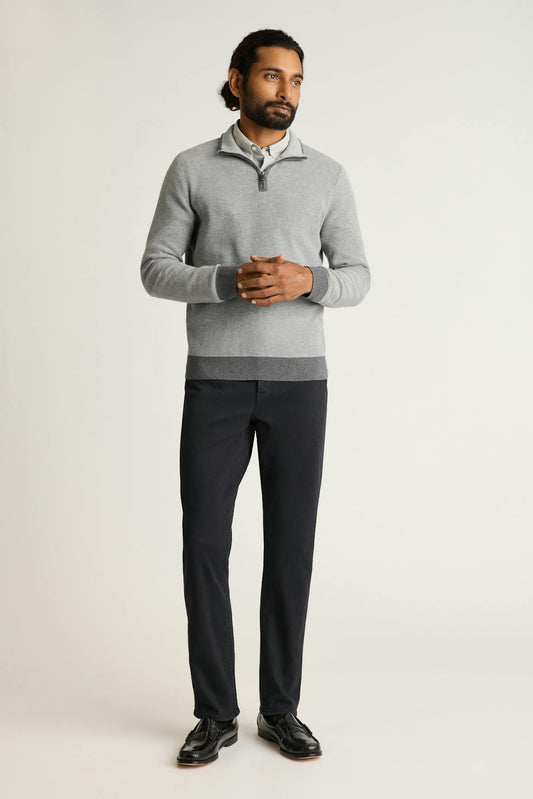Washable Cotton Cashmere Quarter Zip Bonobos Premium