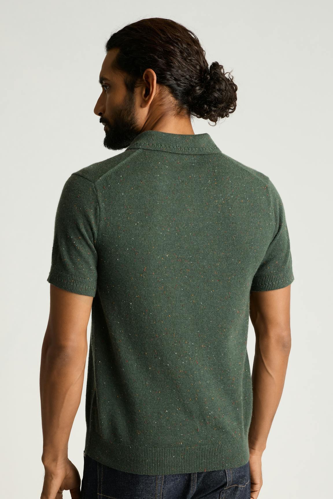 Cashmere Sweater Polo Bonobos New