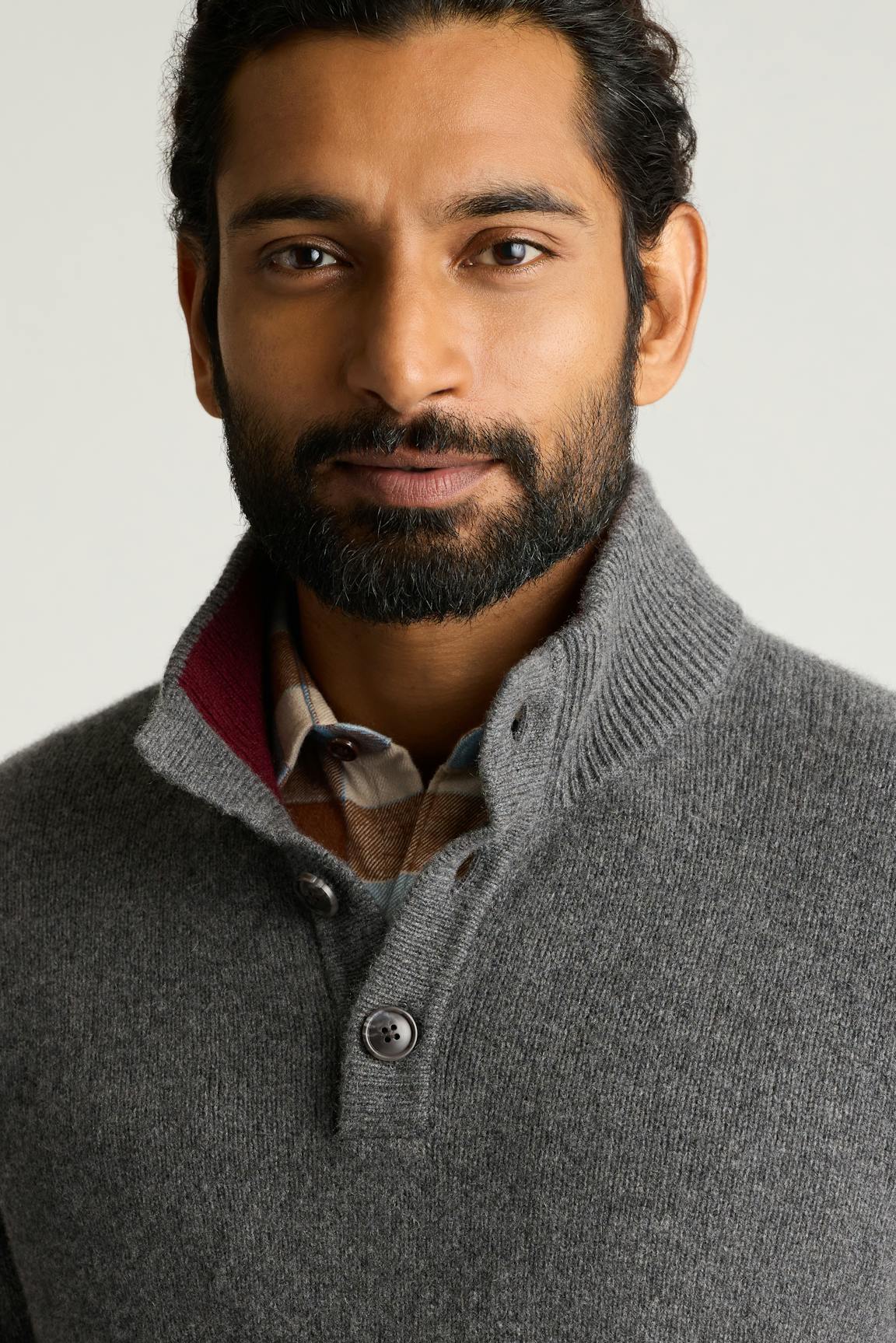 Italian Cashmere Mock Neck Sweater Bonobos Featured