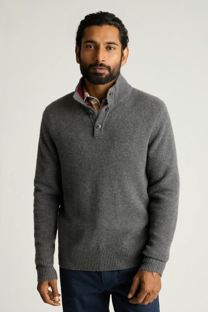 Italian Cashmere Mock Neck Sweater Bonobos Featured