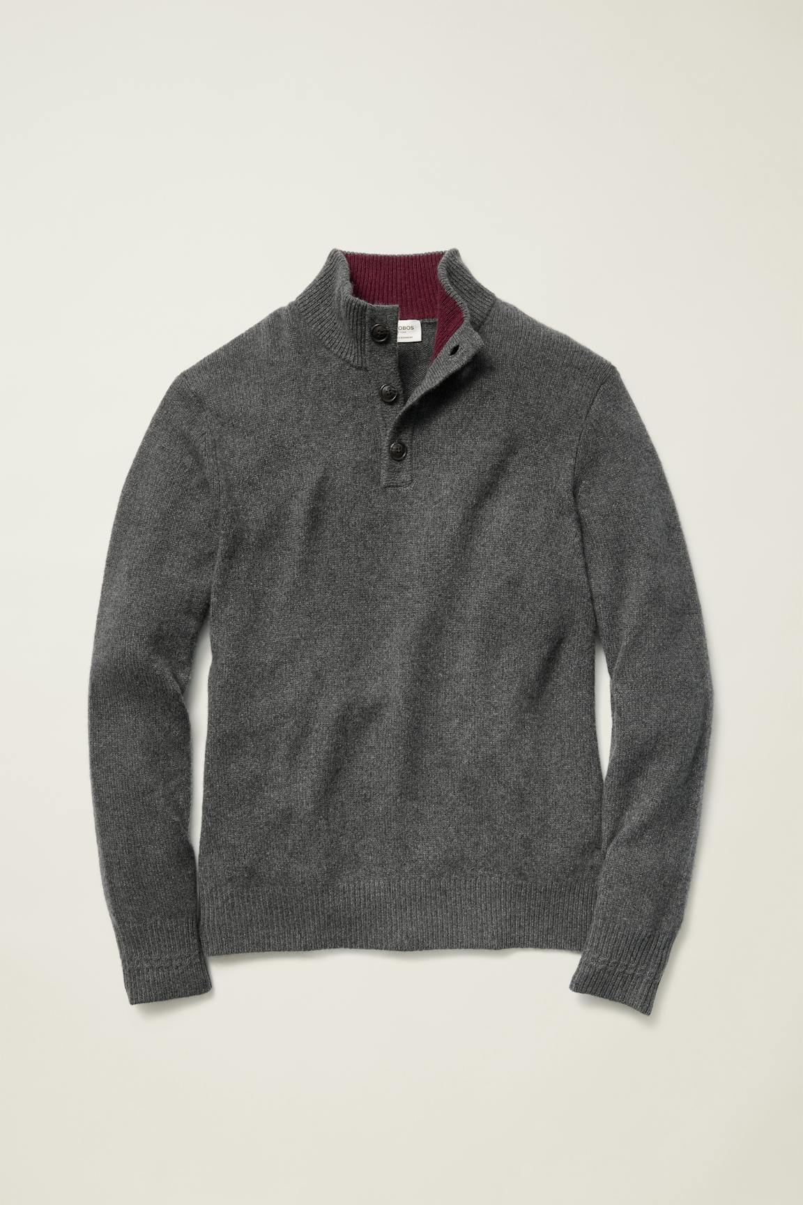 Italian Cashmere Mock Neck Sweater Bonobos Featured