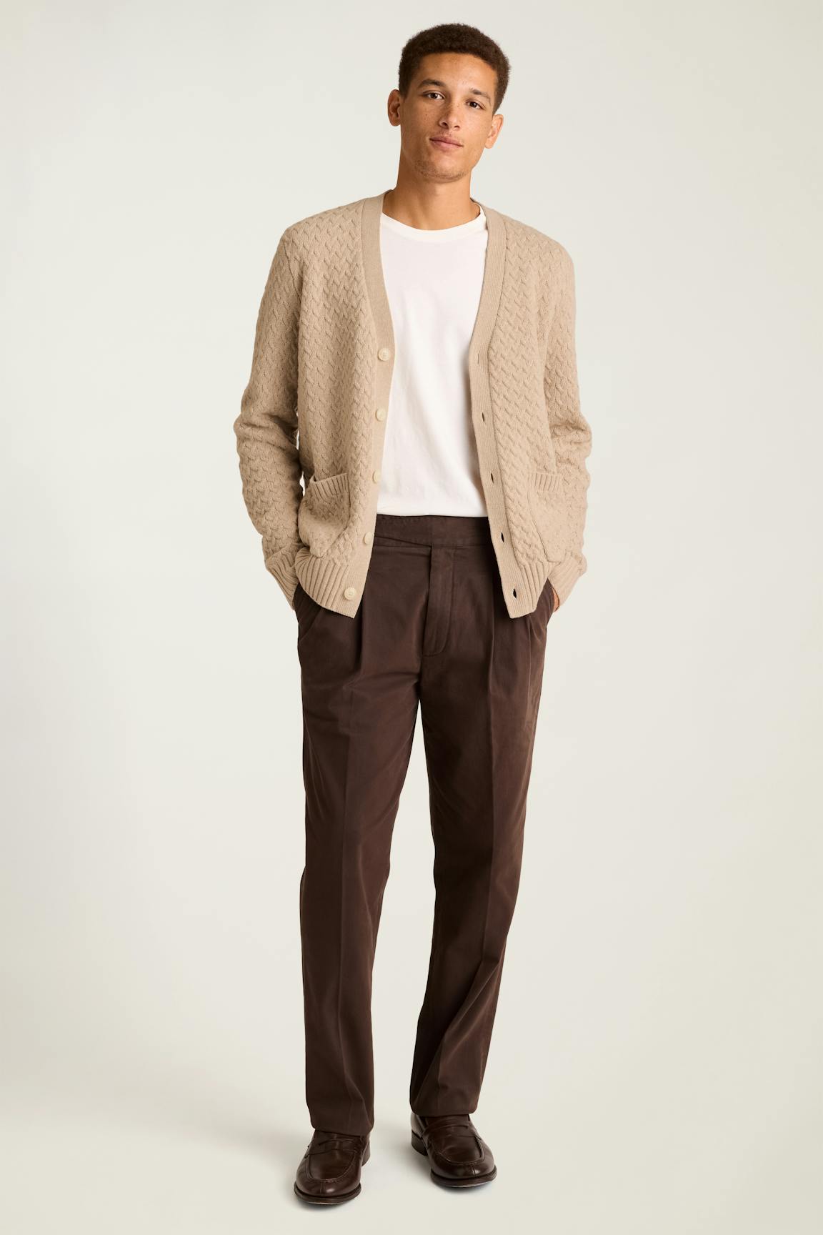 Merino Blend Cable Cardigan Bonobos Smart Buy