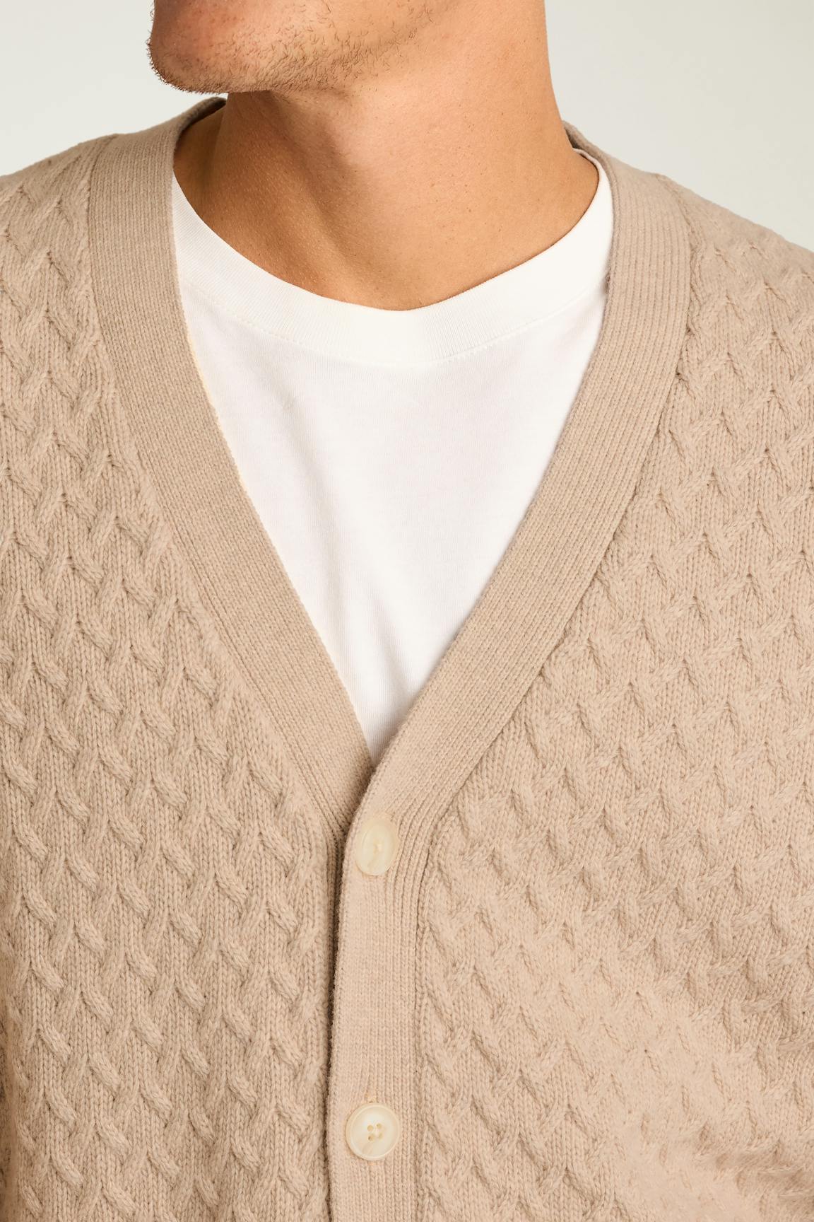 Merino Blend Cable Cardigan Bonobos Smart Buy