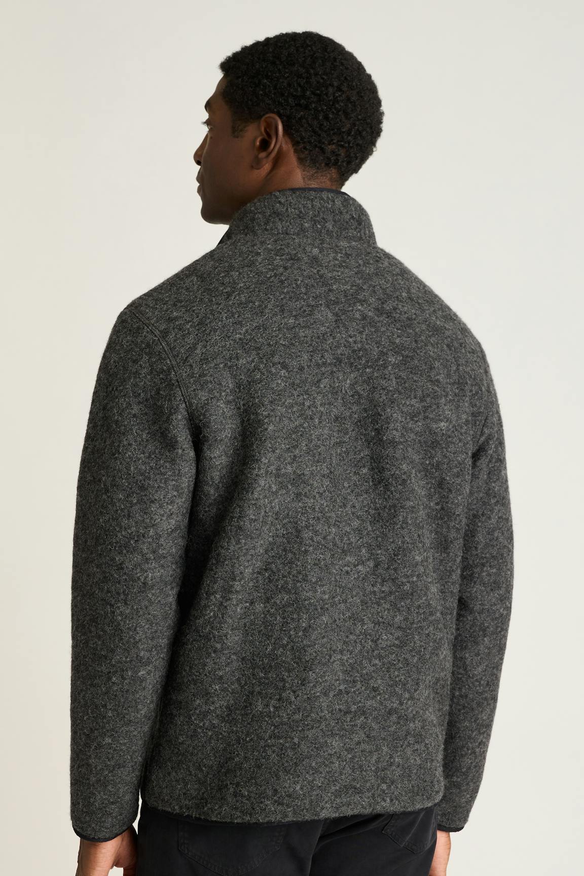 Italian Wool Fleece Quarter Zip Bonobos Premium