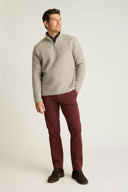 Italian Wool Fleece Quarter Zip Bonobos Popular