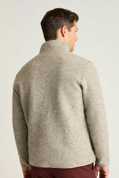 Italian Wool Fleece Quarter Zip Bonobos Popular