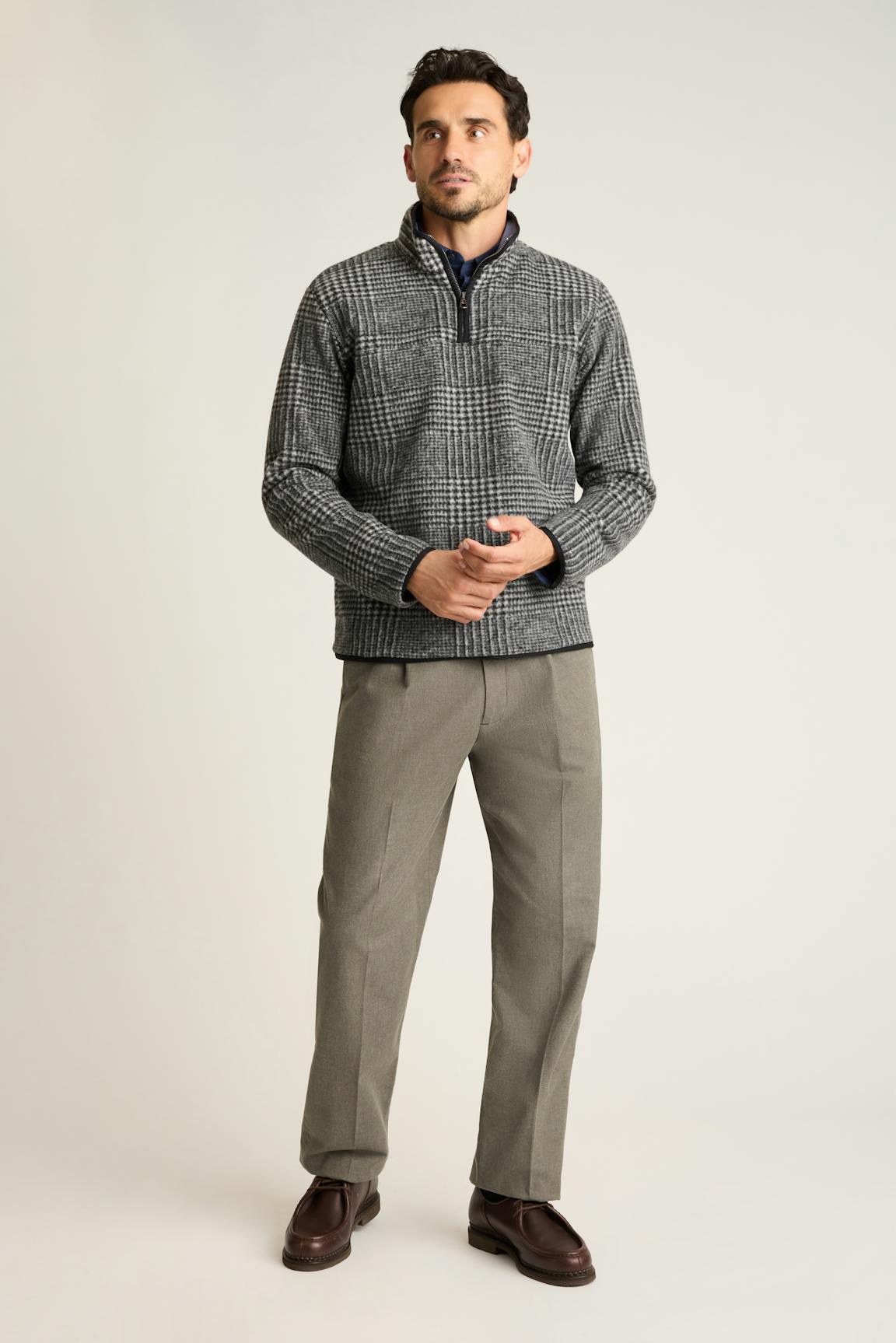 Italian Wool Fleece Quarter Zip Bonobos Best Seller