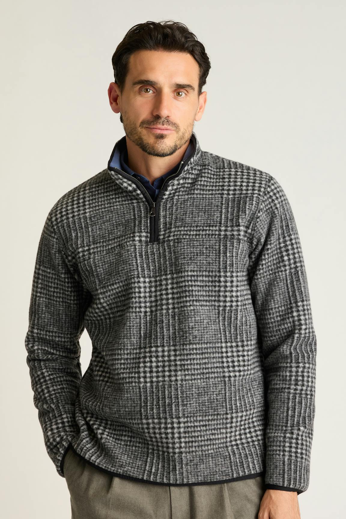 Italian Wool Fleece Quarter Zip Bonobos Best Seller
