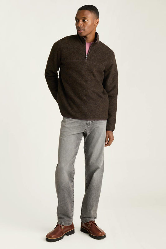 Italian Wool Fleece Quarter Zip Bonobos Premium