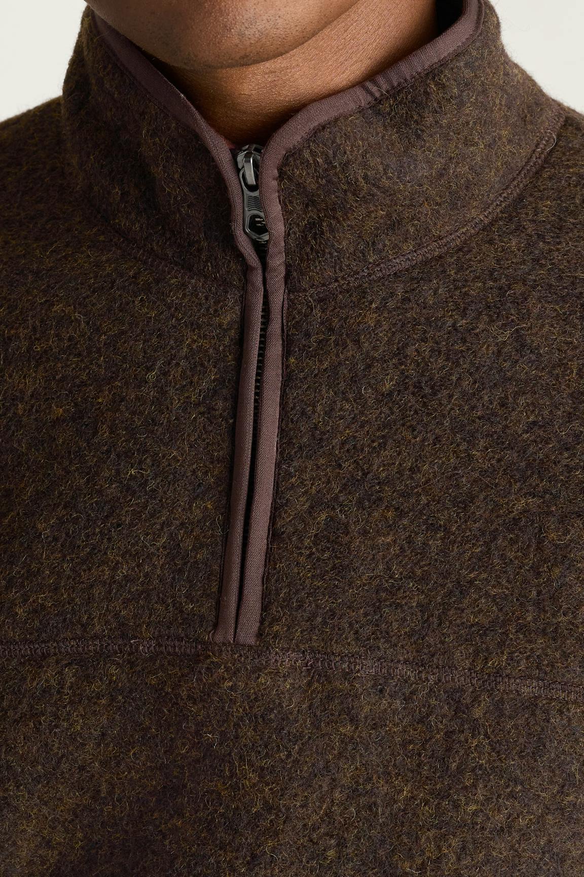 Italian Wool Fleece Quarter Zip Bonobos Premium