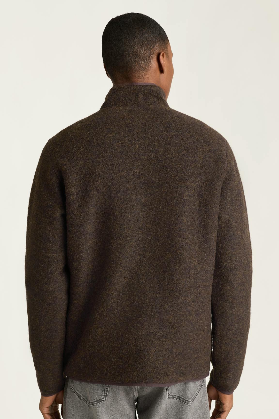 Italian Wool Fleece Quarter Zip Bonobos Premium