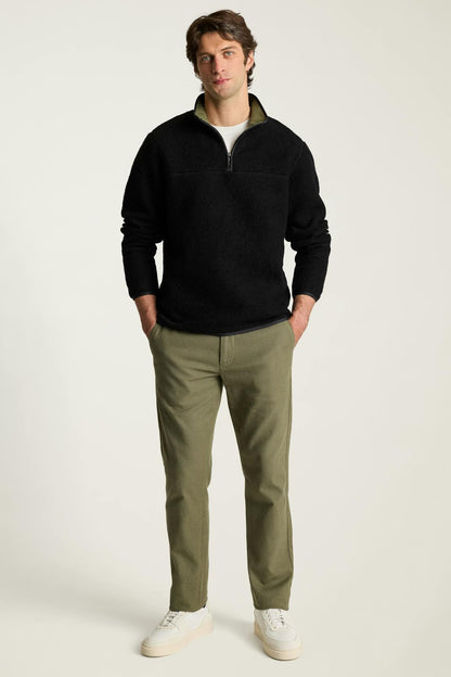 Italian Wool Fleece Quarter Zip Bonobos Trending