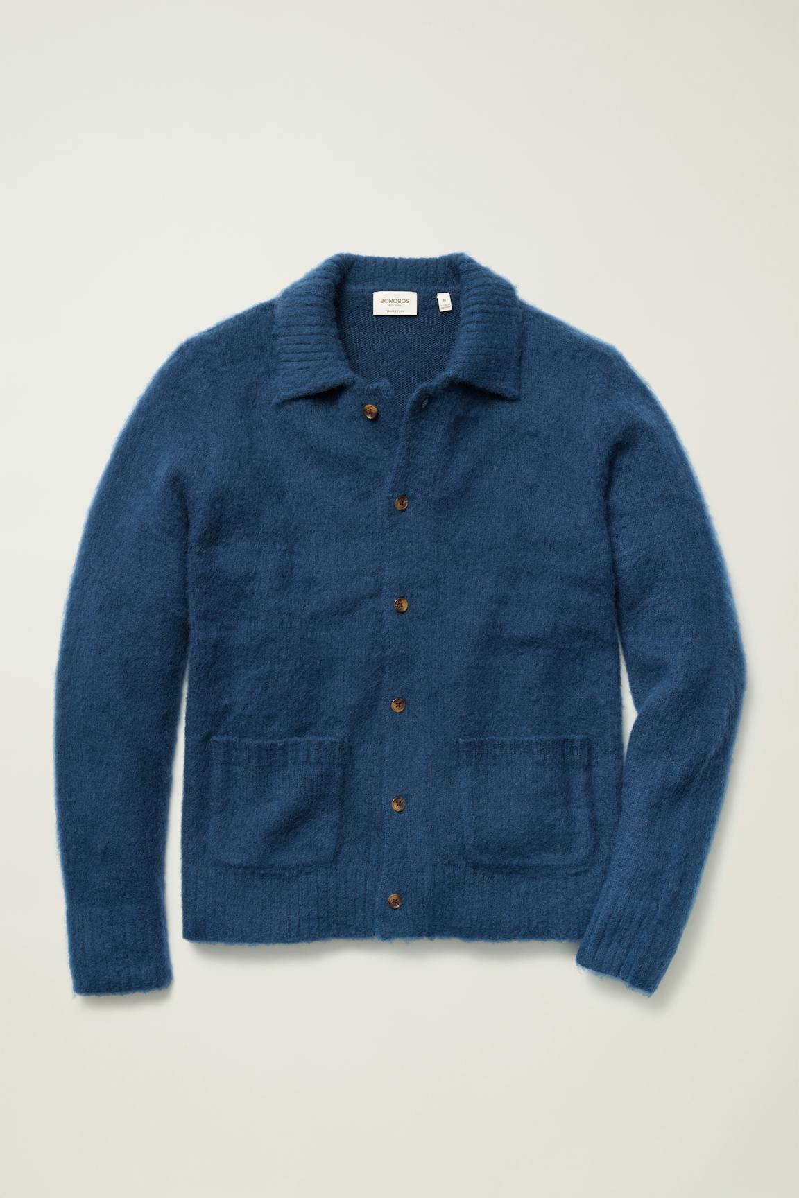 Brushed Wool Cardigan Bonobos Top Pick