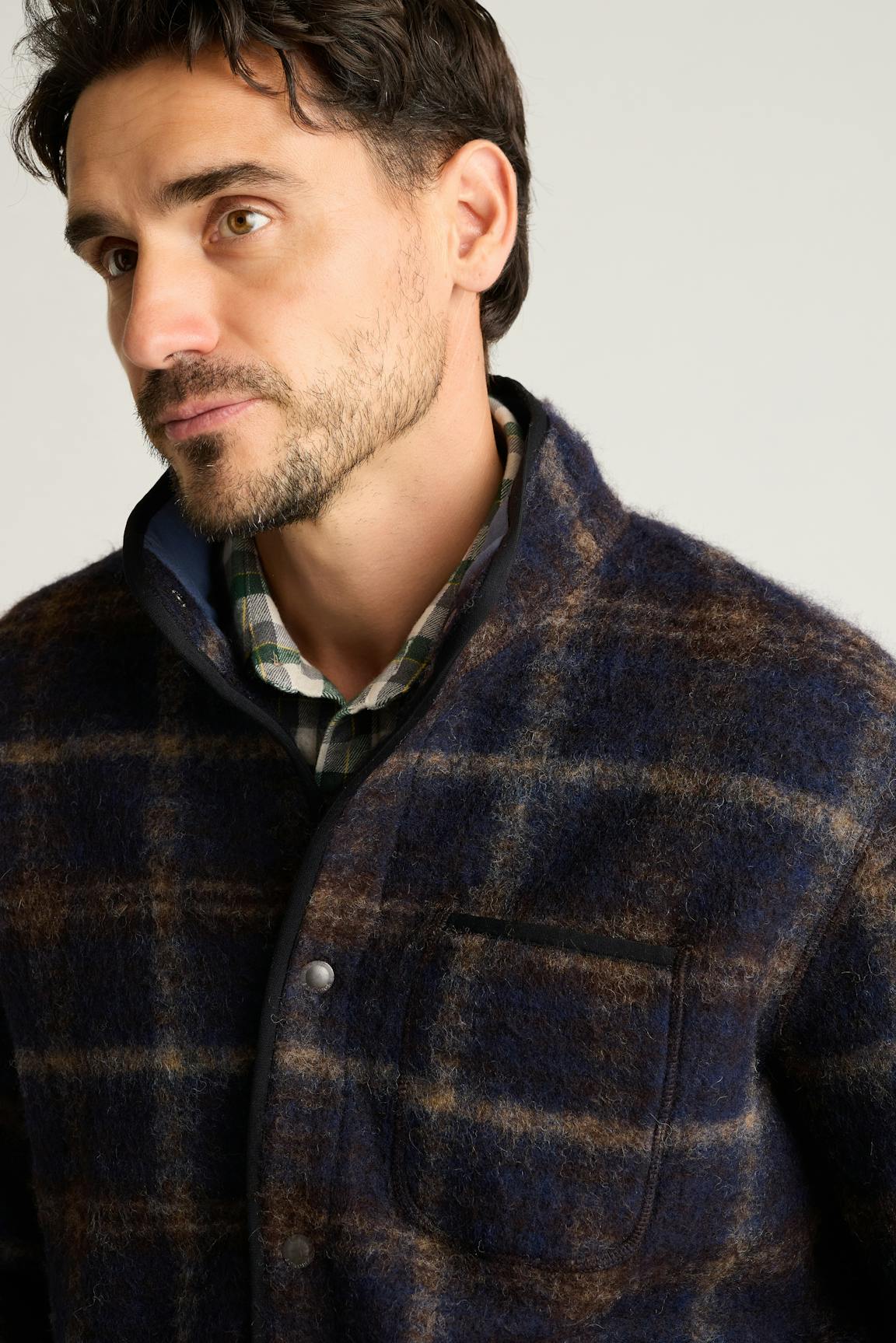 Italian Wool Fleece Jacket Bonobos Best Seller