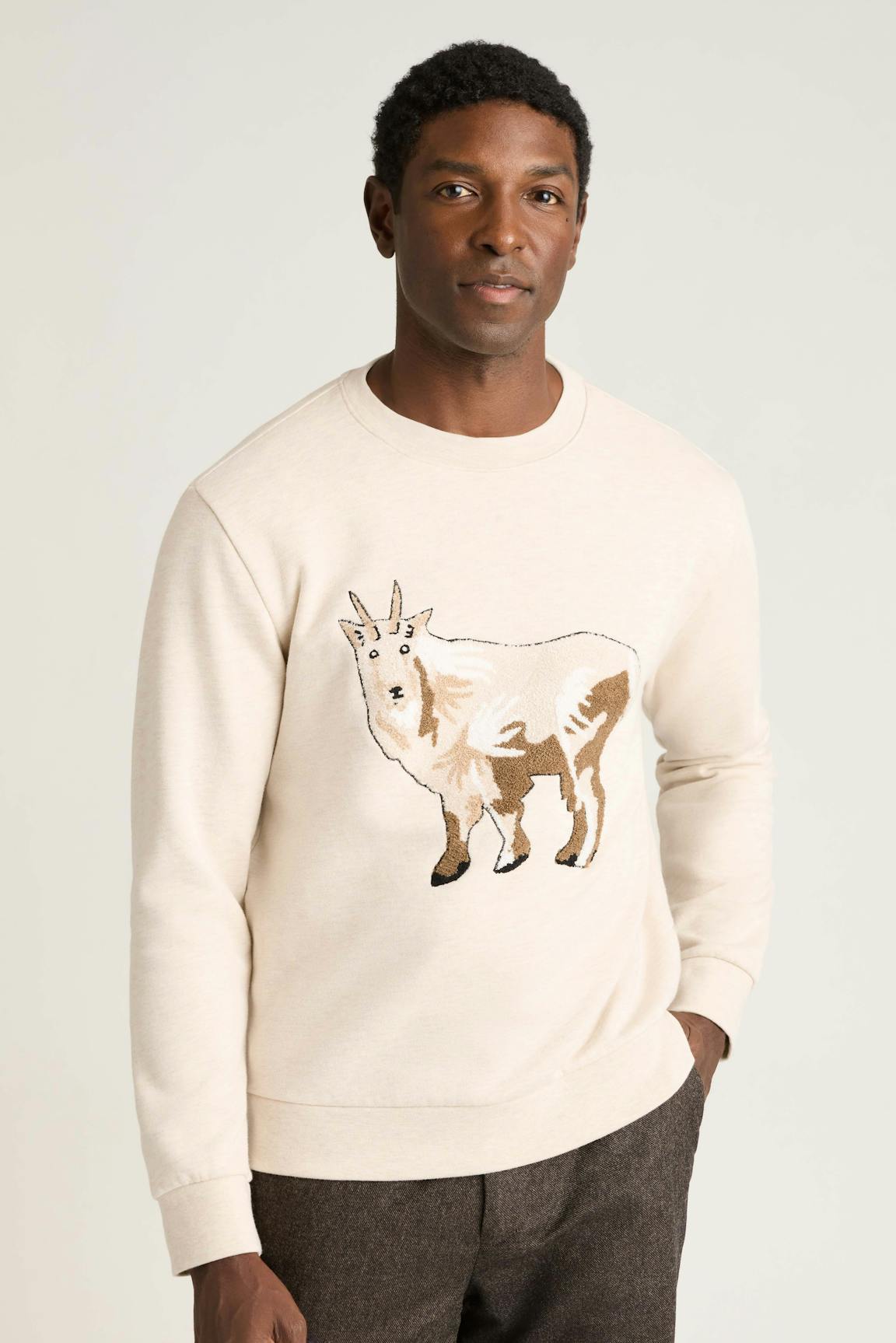 Critter Supersoft Fleece Crew Bonobos Top Pick
