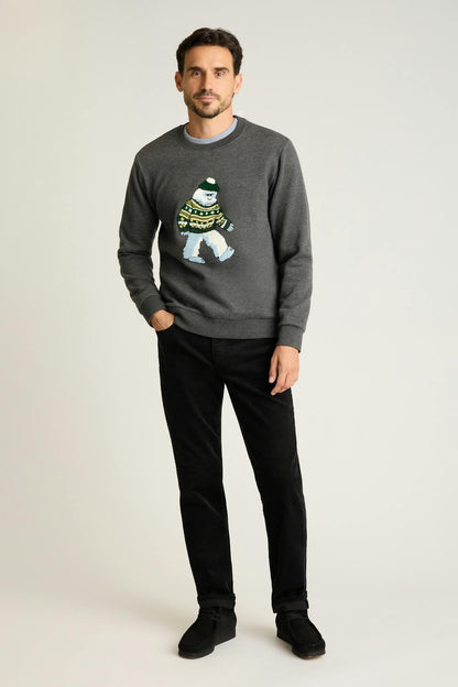 Critter Supersoft Fleece Crew Bonobos New
