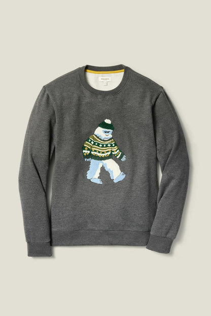 Critter Supersoft Fleece Crew Bonobos New