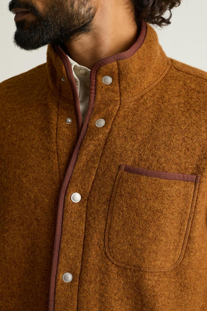 Italian Wool Fleece Jacket Bonobos Popular