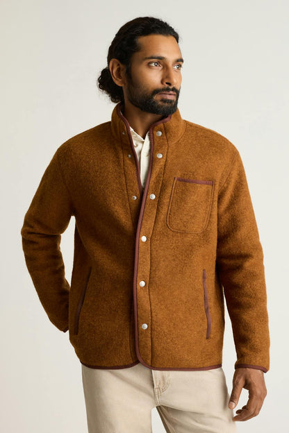 Italian Wool Fleece Jacket Bonobos Popular