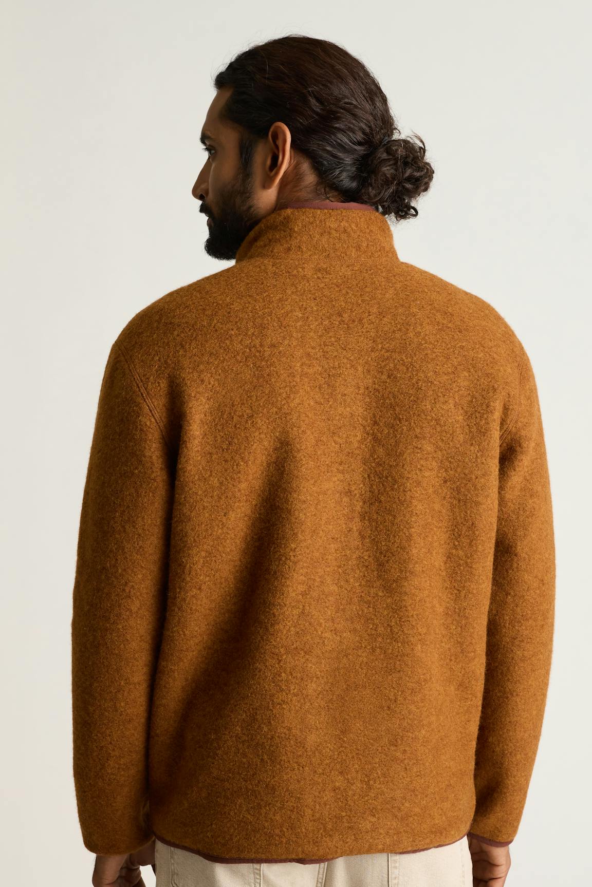 Italian Wool Fleece Jacket Bonobos Popular