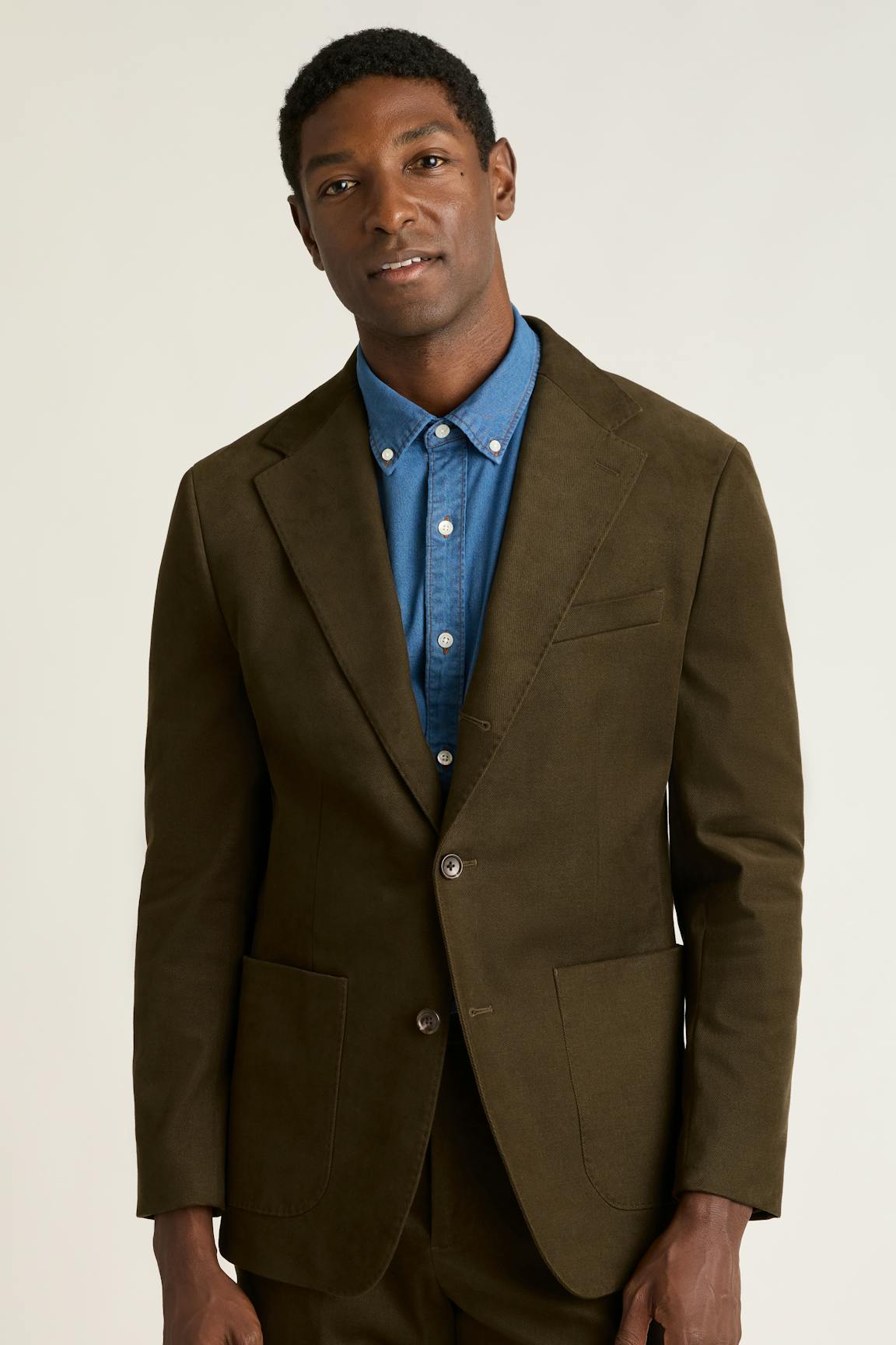 Jetsetter Italian Brushed Cotton Blazer Bonobos Trending