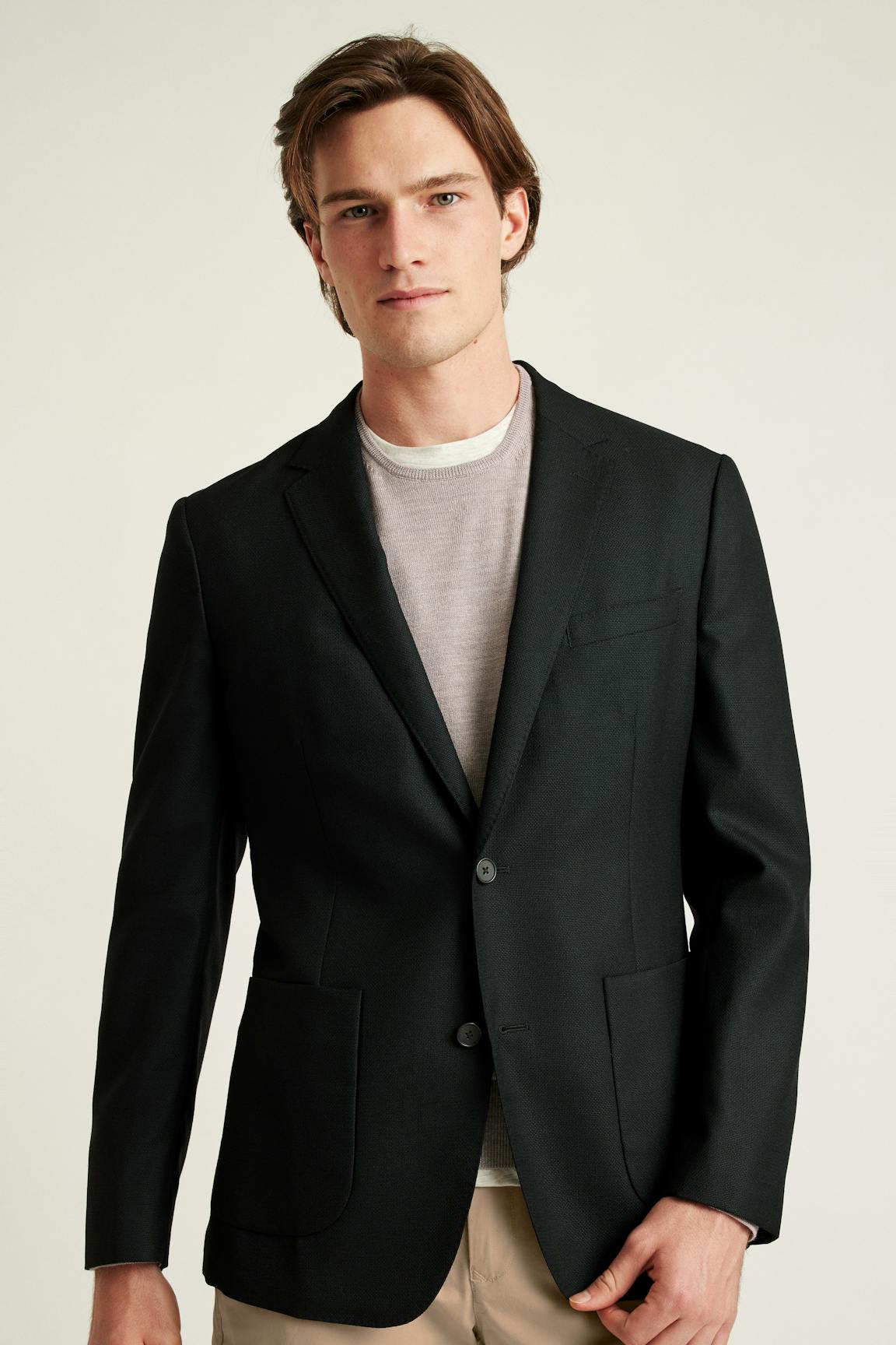 Jetsetter Unconstructed Italian Wool Blazer Bonobos Premium