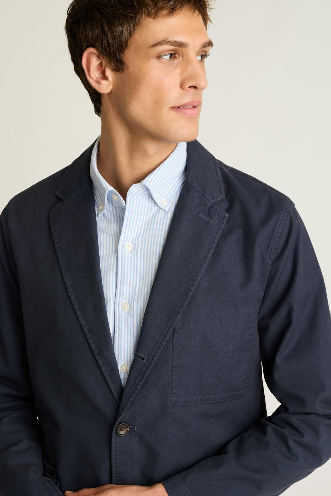 Jetsetter Washed Cotton Blazer Bonobos Popular