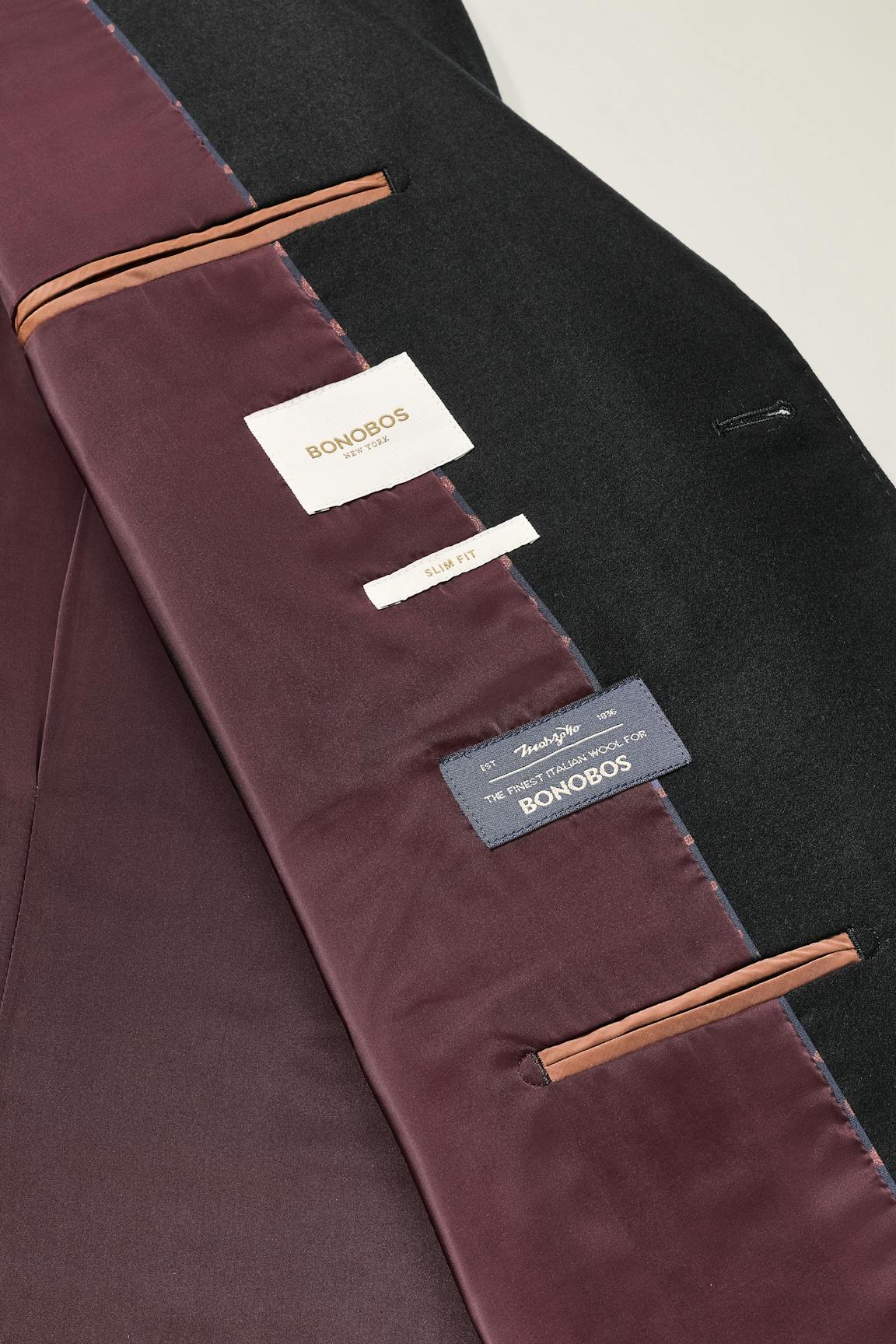 Jetsetter Italian Brushed Wool Blazer Bonobos Featured