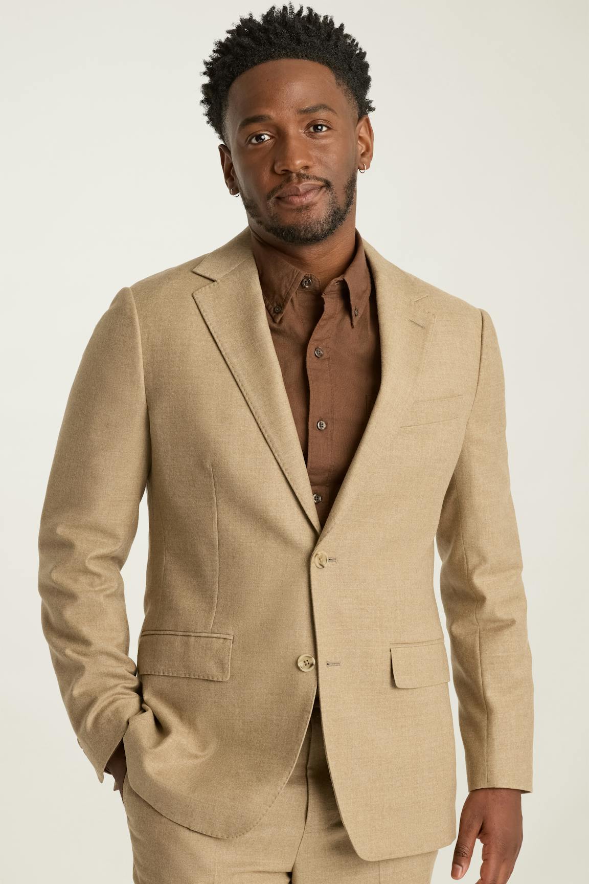 Jetsetter Italian Brushed Wool Blazer Bonobos Premium