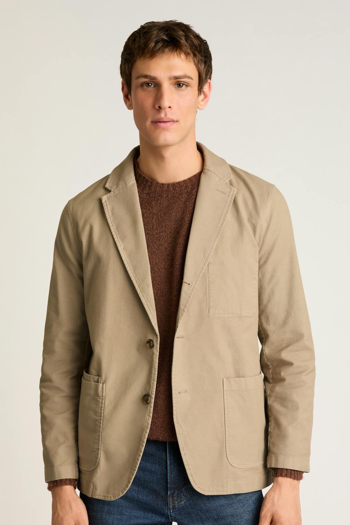 Jetsetter Washed Cotton Blazer Bonobos Popular