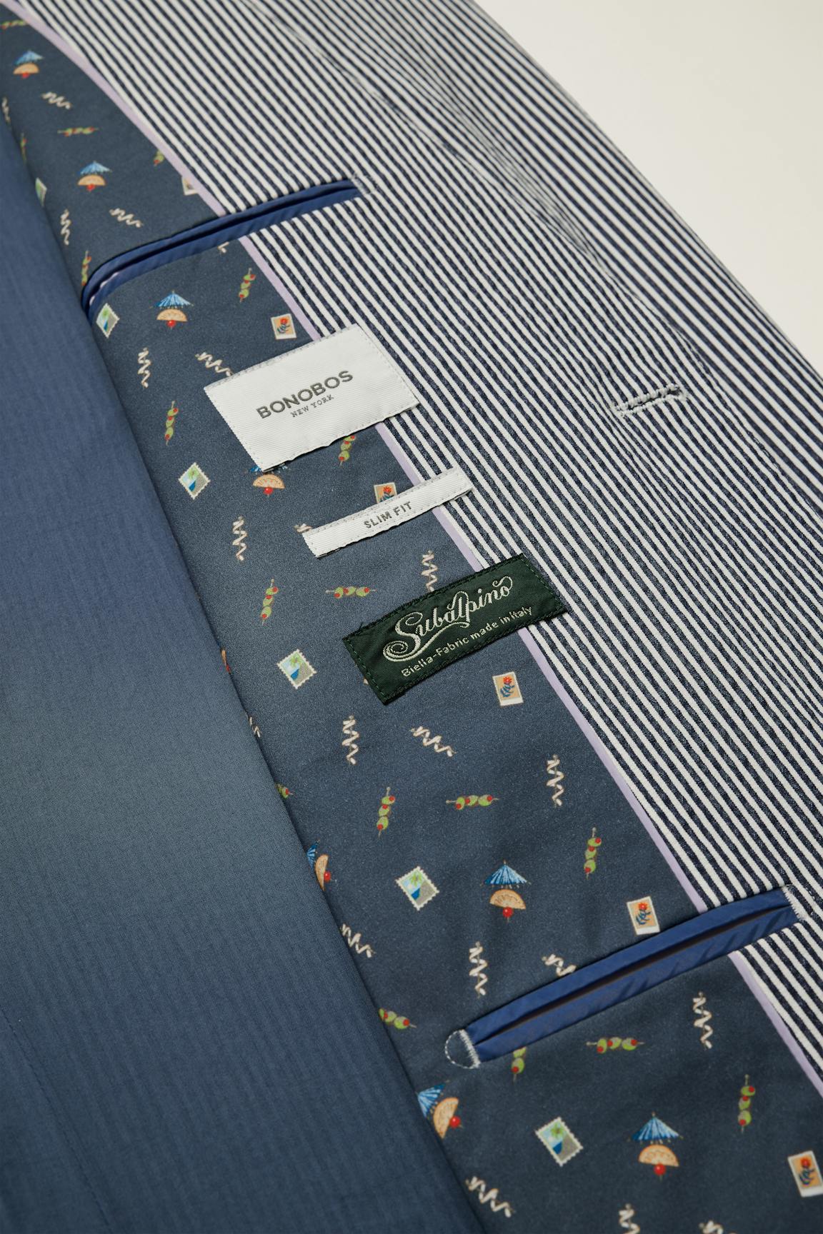 Jetsetter Italian Seersucker Blazer Bonobos Popular