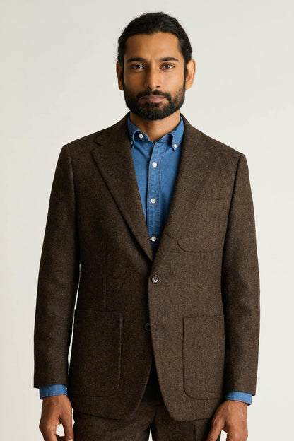 Jetsetter British Tweed Blazer Bonobos Trending