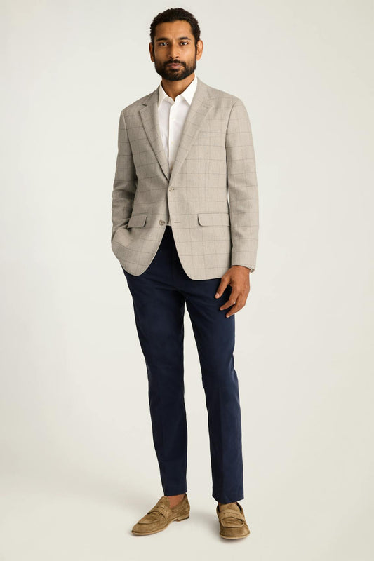 Jetsetter Unconstructed Italian Wool Blazer Bonobos Featured