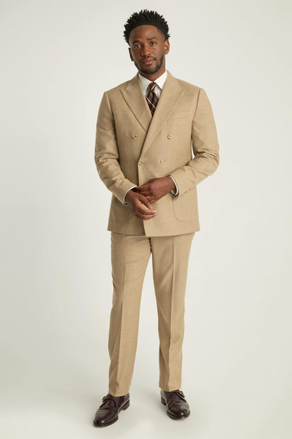 Jetsetter Italian Flannel Double Breasted Blazer Bonobos New