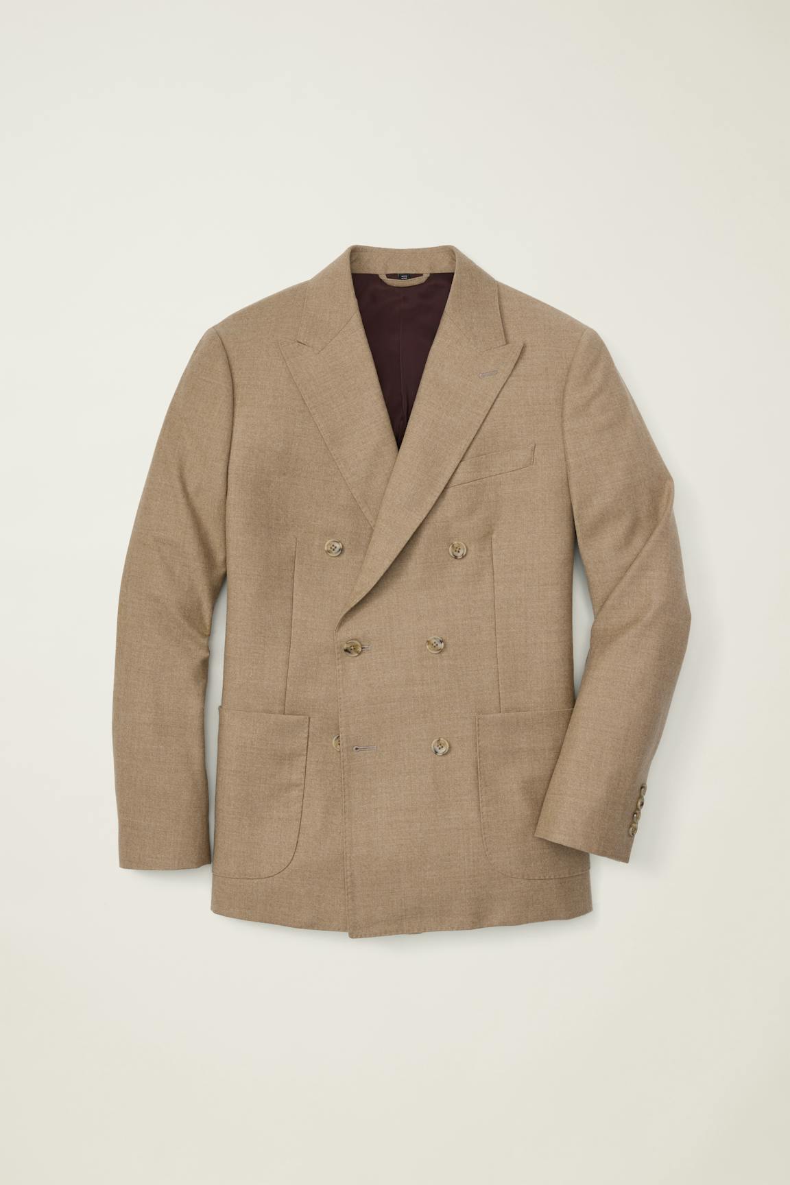 Jetsetter Italian Flannel Double Breasted Blazer Bonobos New